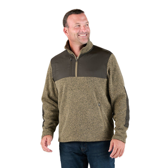Flex Knit Quarter-Zip Sweater
